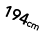 194cm